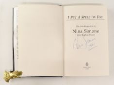 AUTOGRAPH - Nina Simone copy of her autobiography 'I Put a Spell on You' first edition 1991 signed