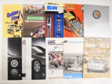 Great Selection of Car Brochures to include various makers BMW, Morris, Austin, Mercedes, automotive