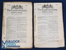 Railways - Dean Forest, Monmouth, Pontypool, Aberystwyth & Shrewsbury - London Gazettes Nov 22, 1852