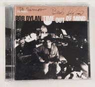 AUTOGRAPH - Bob Dylan copy of his CD Time out of Mind, signed to front cover dedicated to Simon