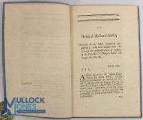 Report on The Administration in The Provinces of Bengal, Bahar (Bihar) and Orrisa 1783. Detailed