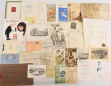 EPHEMERA - carton with a good selection including: a large qty of railway related journals, a 1926