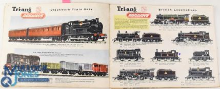 Triang Model Railways 1958 - interesting large 28 page catalogue, illustrating and detailing with