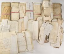 DOCUMENTS - carton containing a large qty of documents including an interesting document about