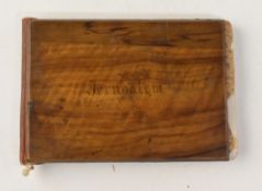 An unusual early souvenir booklet 