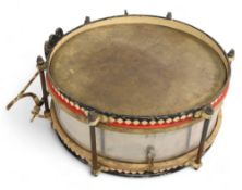 WW2 Hitler Youth Drum - an original drum as used by the Hitler Youth. Marked Johs Link Weissenfels