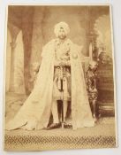 INDIA - MAHARAJA OF PATALIA b&w 12