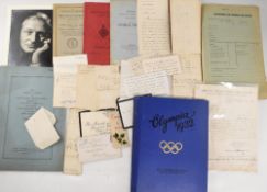 EPHEMERA - carton with a good selection including three attractive 19thc certificates issued by