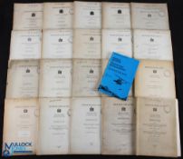 Newfoundland - Geology and Mining 1934-49 - 20 vols of the Dept. of Natural Resources.