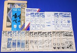 Selection of Preston North End home programmes 1946/47 Grimsby Town, 1949/50 Barnsley, 1950/51
