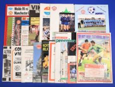 1991/92 Manchester Utd away match friendlies to include Stromgodset, Molde, Viking, Viking