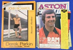 1979/80 Wolves complete season home match programmes (21), FAC Norwich City, Watford; FLC Burnley,