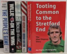 Five Manchester United Signed Books Autographs - Gary Neville The People's Game signed 2022,