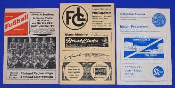 1964 Nottingham Forest European tour matches Hertha Berlin (2 May 1964), Lucern (7 May 1964), FC