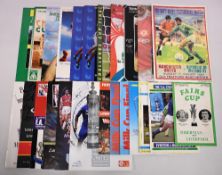 Big Match football programmes to include Charity & Community Shields x9 1987-2010 League Cup