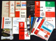 N Hemisphere Tourists in the British Isles Rugby Programmes (24): From the tours by Canada 71 (5);