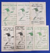 Selection of Cork Athletic home programmes 1949/50 Bohemians, 1950/51 Sligo Rovers, 1951/52