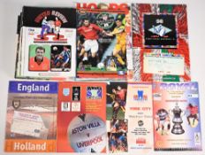1995/96 Manchester Utd complete league season homes (19) plus FAC v Sunderland, Manchester City,
