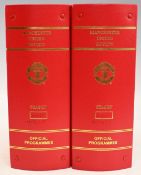 2006/07 Premier League Champions Manchester Utd match programmes complete season league homes (