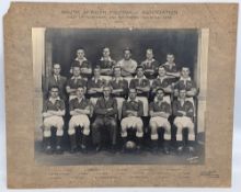 1938 South Africa Springbok Football Association Team Photograph Tour of Southern and Northern