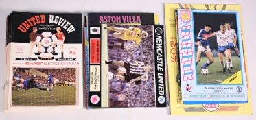 1985/86 Manchester Utd complete season homes (league 21, FAC 3, Milk Cup 2 + Screen Sport Cup v