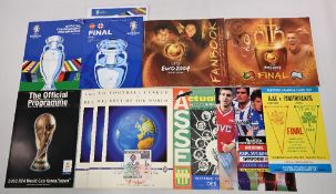 Big Match football programmes to include Euro 2024 Final Tournament programme and ten England and