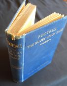 1892 Scarce early Rugby Book: Rev F Marshall 1st ed 1892.The great landmark rugby union book from