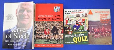 1970s onwards Rugby Book Selection (4): 1971 Lions, J Reason; Welsh Brewers' Rugby Annual 1972-3;