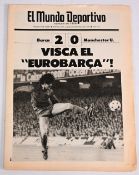 1983/84 European Cup Winners Cup Barcelona v Manchester Utd 