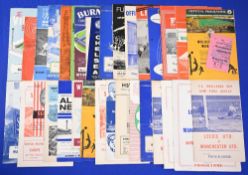 1964/65 Manchester Utd complete season league away match programmes (21) plus Stoke City (FAC),