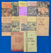 1953-1970 Huddersfield - The Fartown Rugby League Yearbooks, to include year's 1952, 1953, 1957,