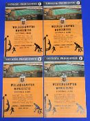 1959/60 Charity Shield Wolves v Nottingham Forest match programme 15 August 1959 at Molineux;