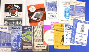 1965/66 Manchester Utd complete league homes programmes (21) plus Liverpool (Charity Shield,