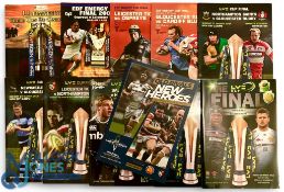 2006-16 English/Anglo-Welsh Cup Final Rugby Programmes (11): Powergen, EDF or Anglo-Welsh finals
