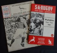 1969 W Province v Australia Rugby Programme & SA Tour Y/Book (2): The standard Cape Town effort,