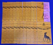1966/67 Wolves complete league season homes (21) plus FAC Oldham Athletic, Everton (+ match