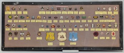 65x Period Rugby League Australian Badges NSW and old county teams noted