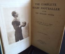 1906 Scarce early Rugby Book: Gallaher & Stead, The Complete Rugby Footballer: Fabled volume from
