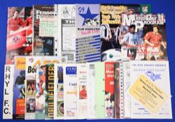 1997/98 Manchester Utd friendly away match programmes to include Urawa Red Diamonds (Japan), South