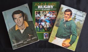S African & French Rugby Annuals (3): The well-known and respected, very substantial SA Rugby