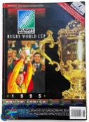 RWC 1995 Huge Pre-Tournament Overall Souvenir Brochure: Sought-after issue from S Africa, official