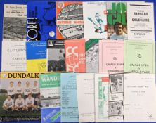 Collection of Irish match programmes to include 1951 FAI Amateur XI v Gold Coast at Dalymount