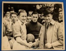 1945/46 Matt Busby demobbed from the services and takes over as United manager v Bolton Wanderers;