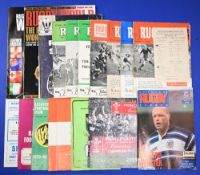 1945 onwards Rugby Magazine & Programme Selection (18): 'Rugger' mag, Oct, Nov, Dec 1949, Nov 50,