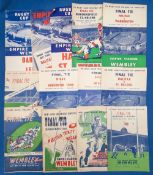 1946-1978 Rugby League Cup Final Programmes - a part run with a few years missing, plus song
