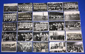 Rugby League postcard size press photographs from the late forties onwards, all issued by T