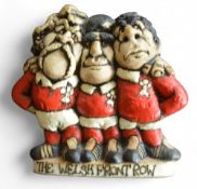 1970s Rugby Grogg, Wales Front Row: The Pontypool, Wales & Lions' famous trio, 'The Welsh Front