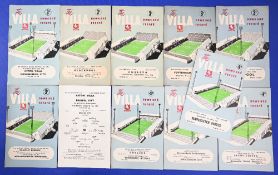 1963 Football League Cup final Aston Villa v Birmingham City 27 May 1963 2nd leg match programme;
