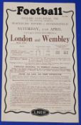 1928 FAC final Blackburn Rovers v Huddersfield Town football excursions by LNER for match day 21