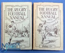 1930-1 and 1931-2 Rugby Football Annuals (2): Pair of editions of the popular packed annual, the
